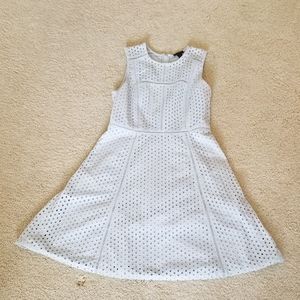 Ann Taylor Eyelet Lace Flowy Dress
